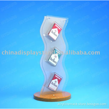 acrylic cigarette display stand